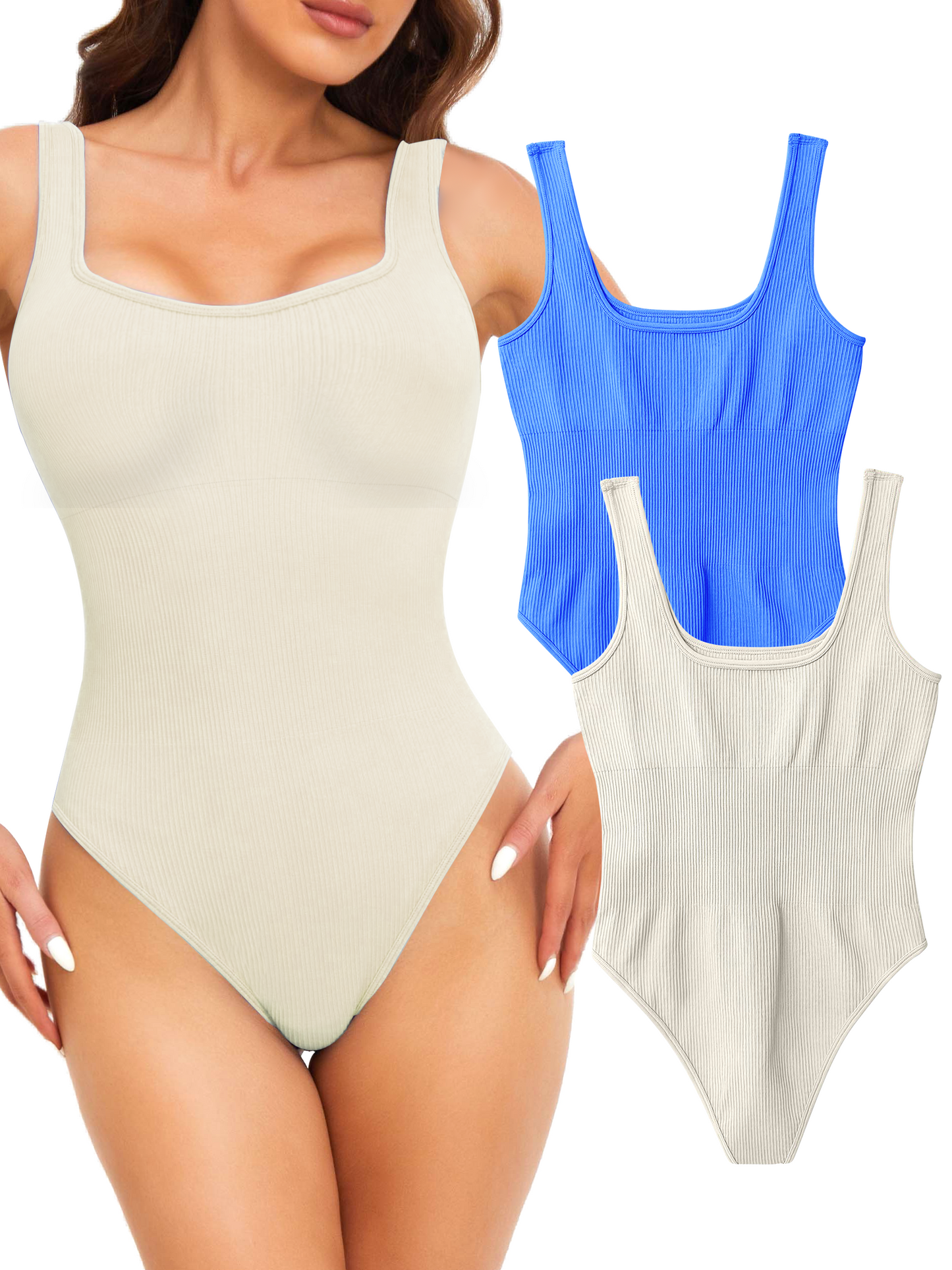 Buy BRABIC Womens Bodysuit Shapewear for Tummy Control Seamless Sleeveless  Tank Tops Body Shaper Online at desertcartOMAN